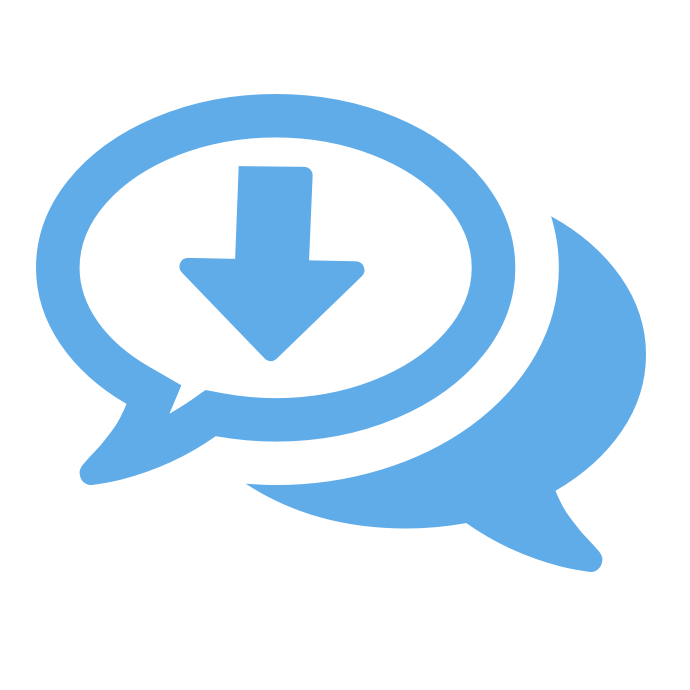 Icon of decreasing engagement rates