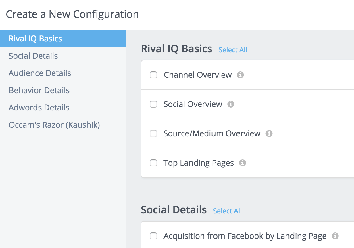 Google Analytics Custom Configuration